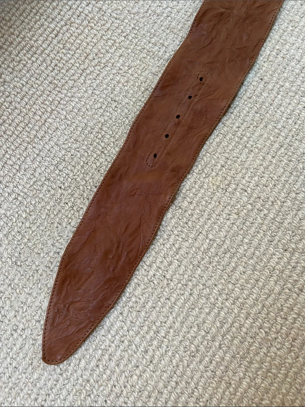 Streets Ahead Genuine Brown Leather Belt